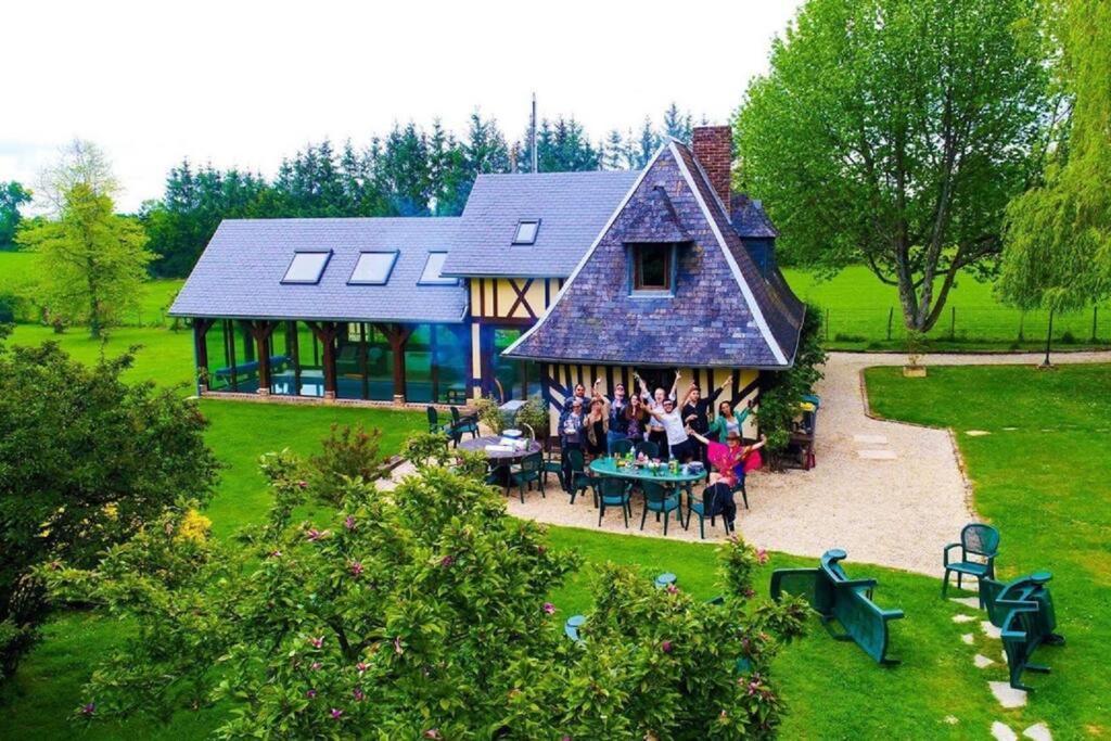 エペーニュ Domaine Du Bois L'Abbeヴィラ エクステリア 写真